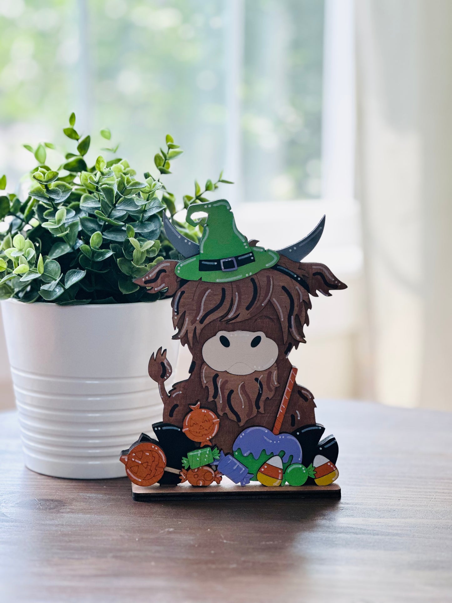 Halloween Highland Cows