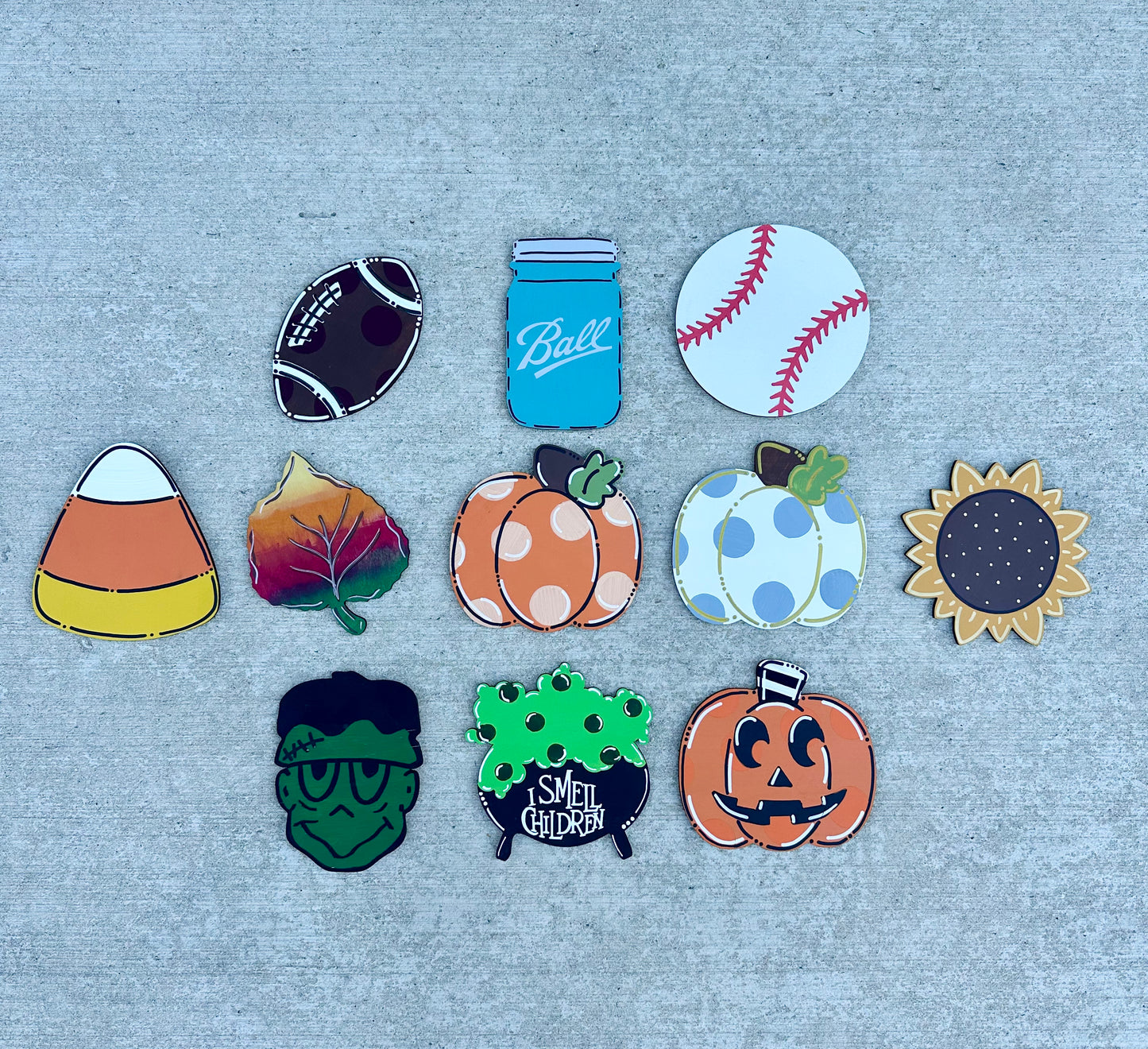 Interchangeable Home Wood Sign Pieces