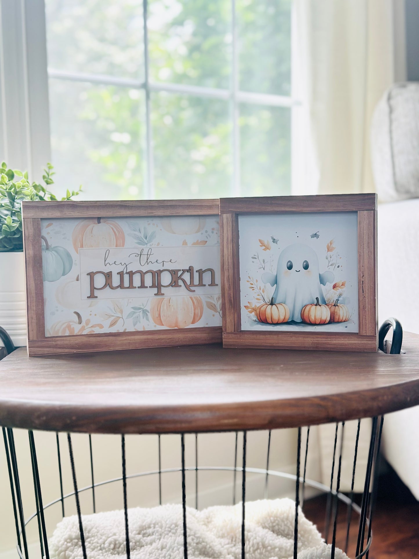 Hey There Pumpkin 3D Sign