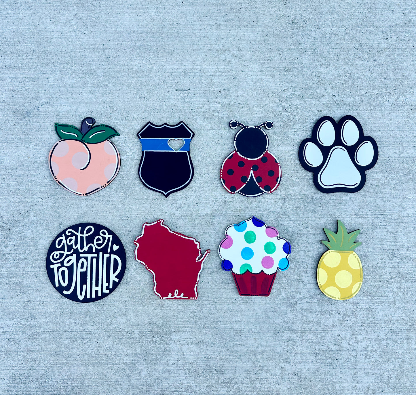 Interchangeable Home Wood Sign Pieces