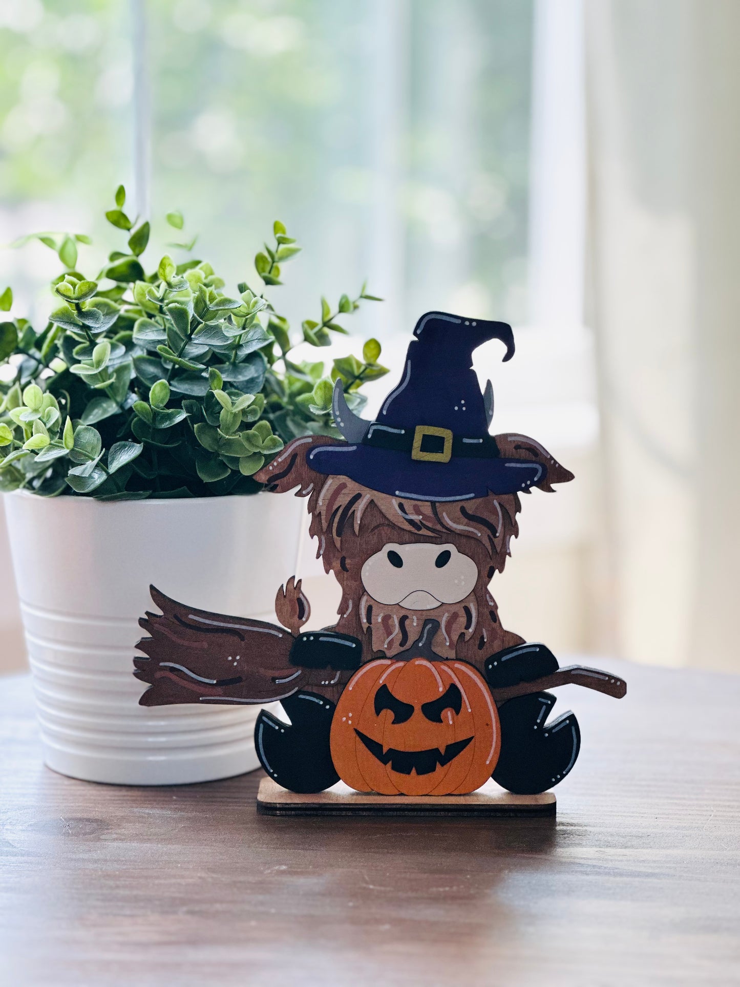 Halloween Highland Cows