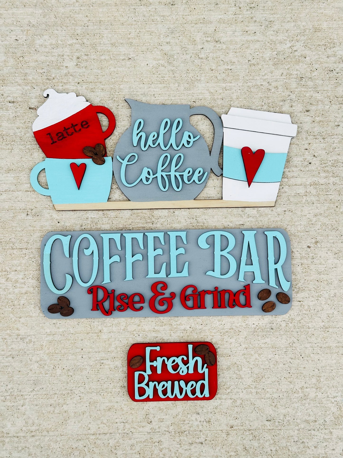 Coffee Bar Interchangeable Insert