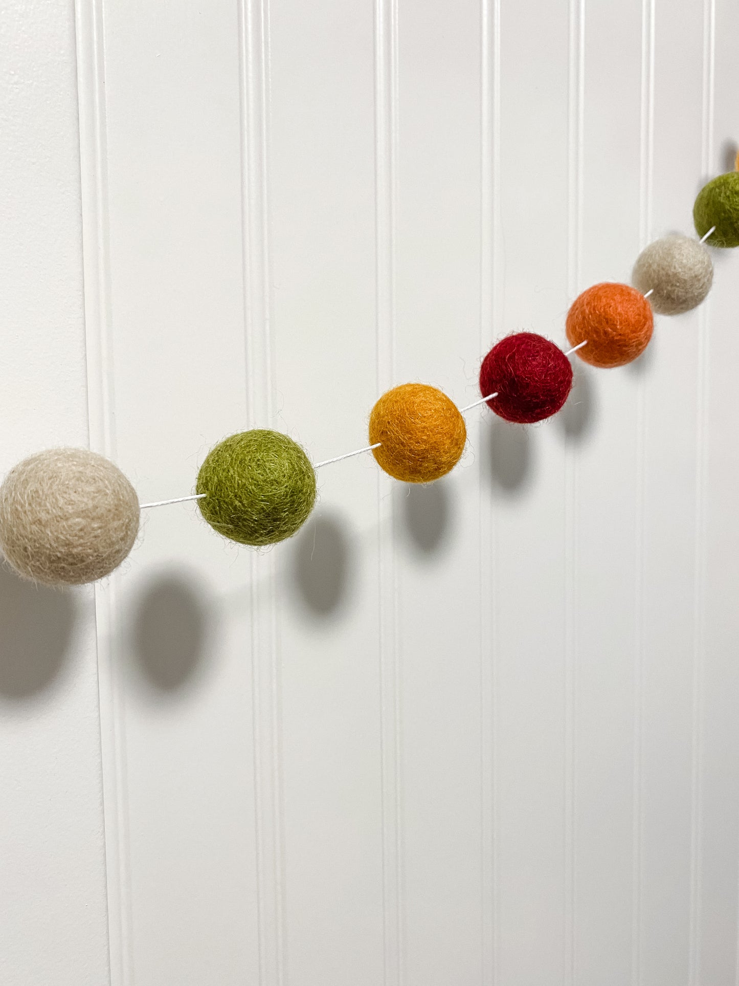 Blessed Felt Ball Garland