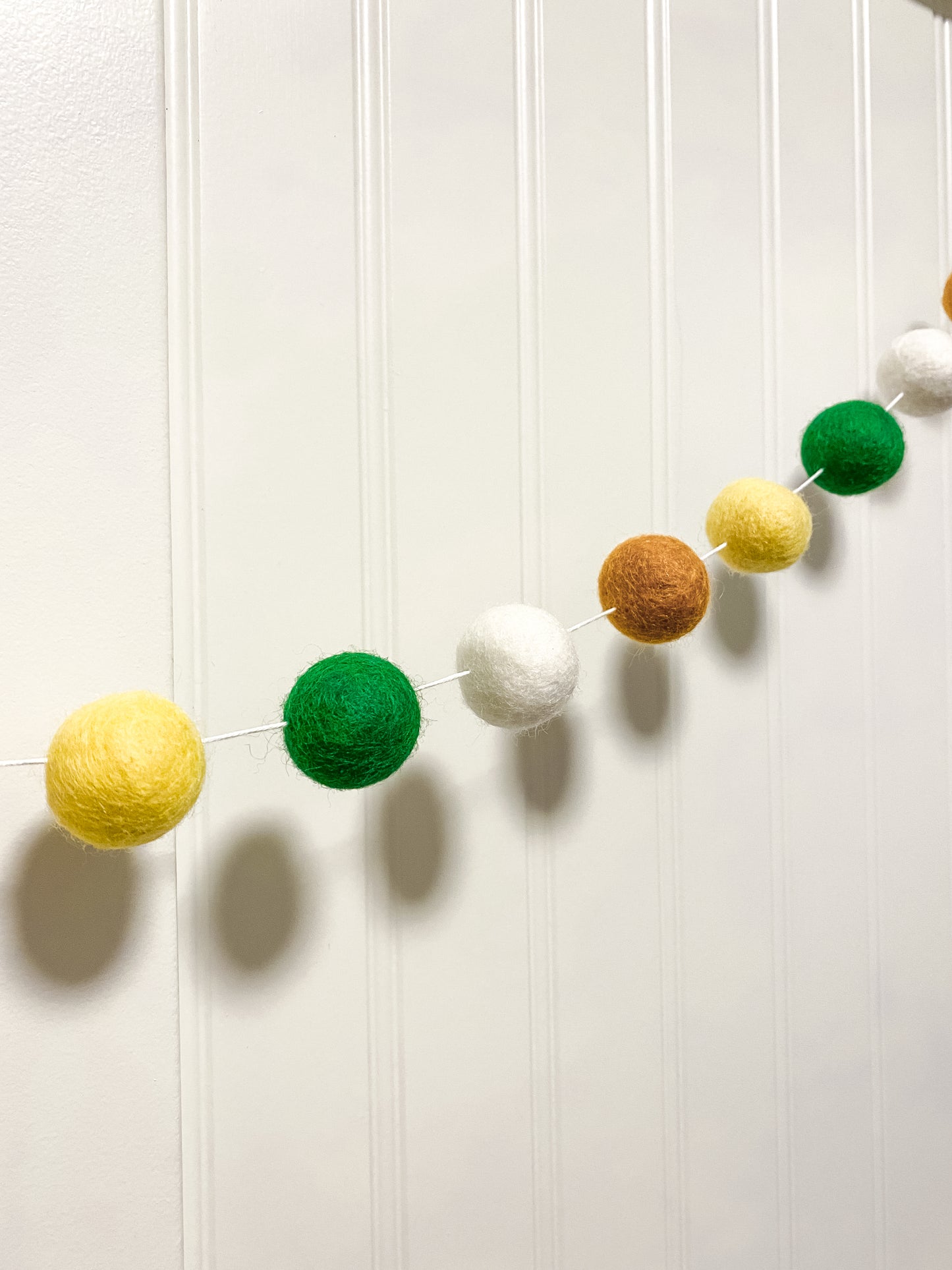 Green Bay Felt Ball Garland