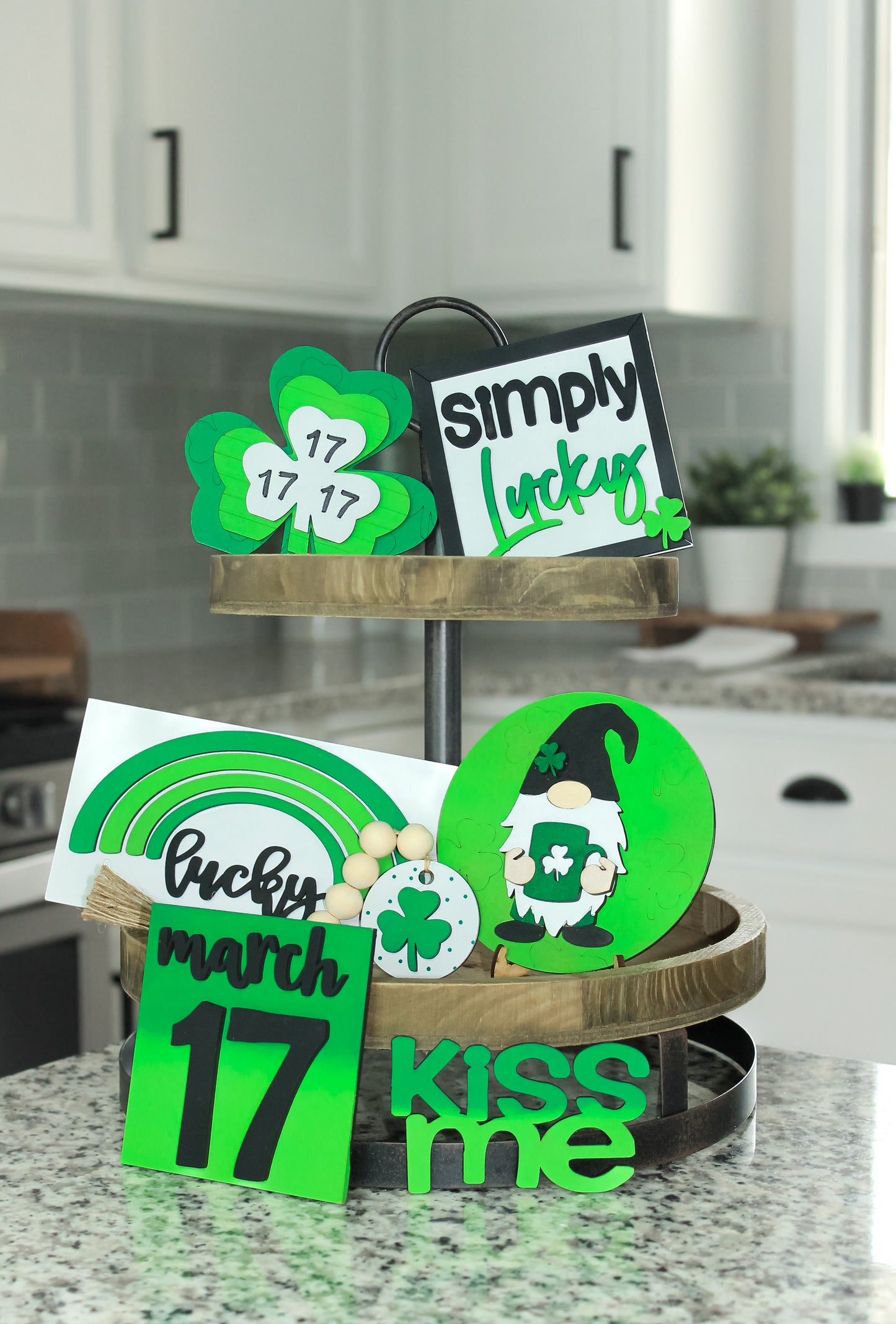 Lucky Tray Decor Set