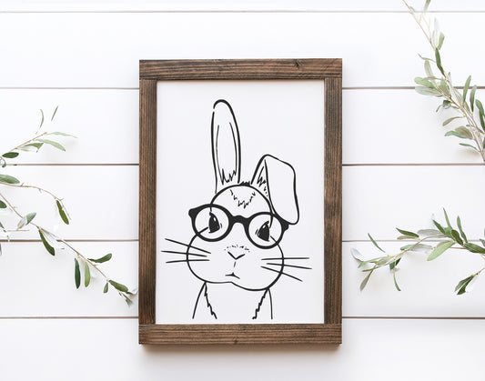 Bunny Wood Sign
