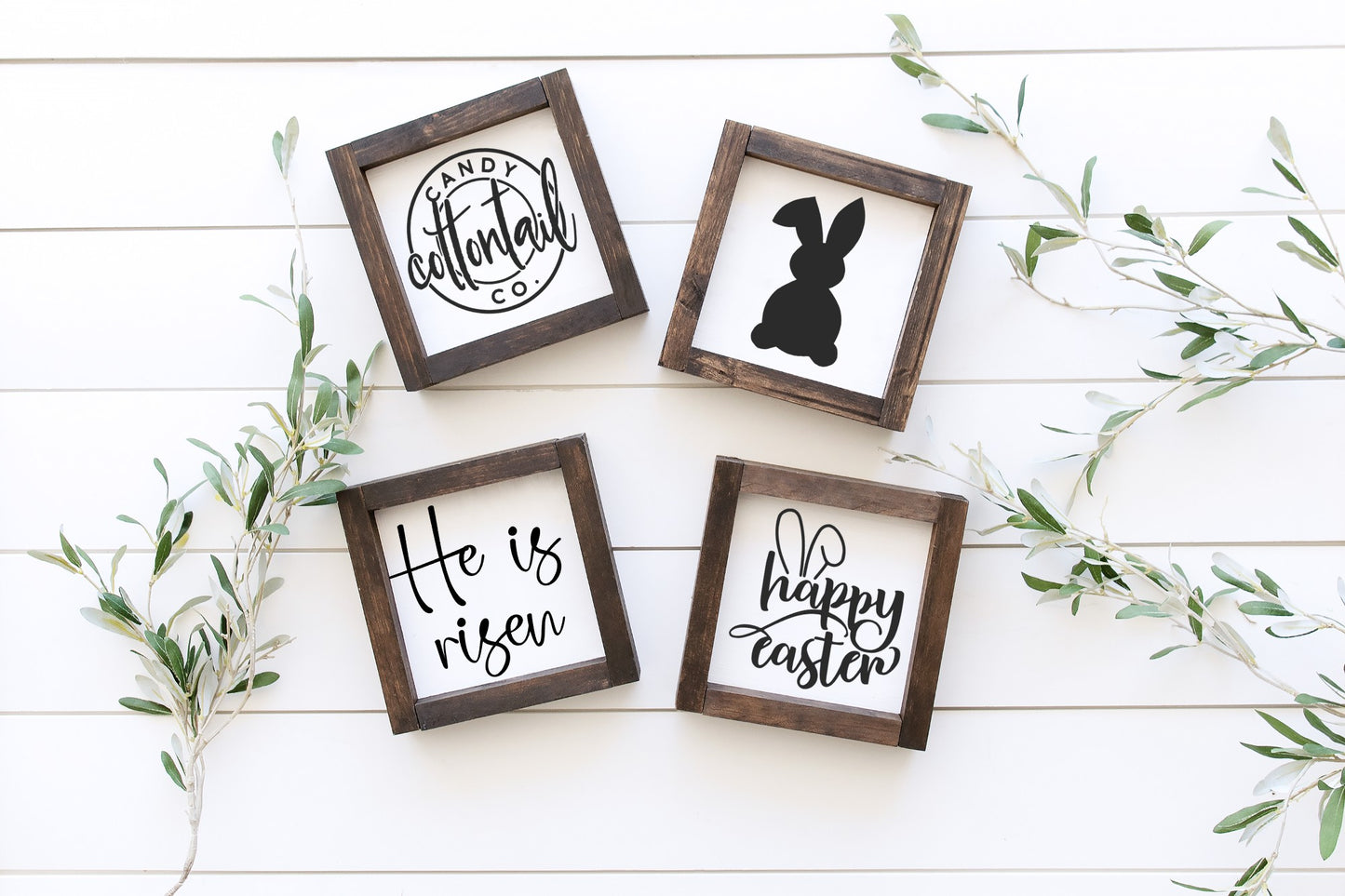 Easter Wood Signs