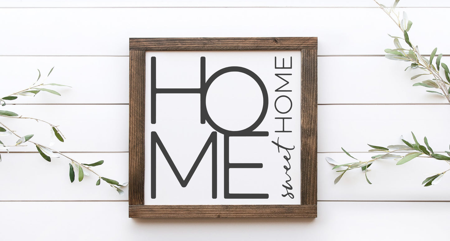 Home Sweet Home Sign