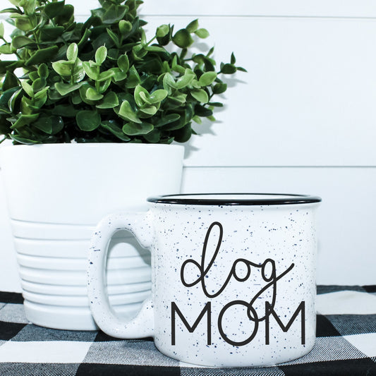 Dog Mom Campfire Mug