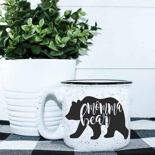 Momma Bear Campfire Mug