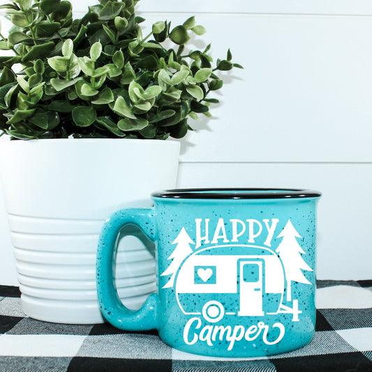 Happy Camper Campfire Mug