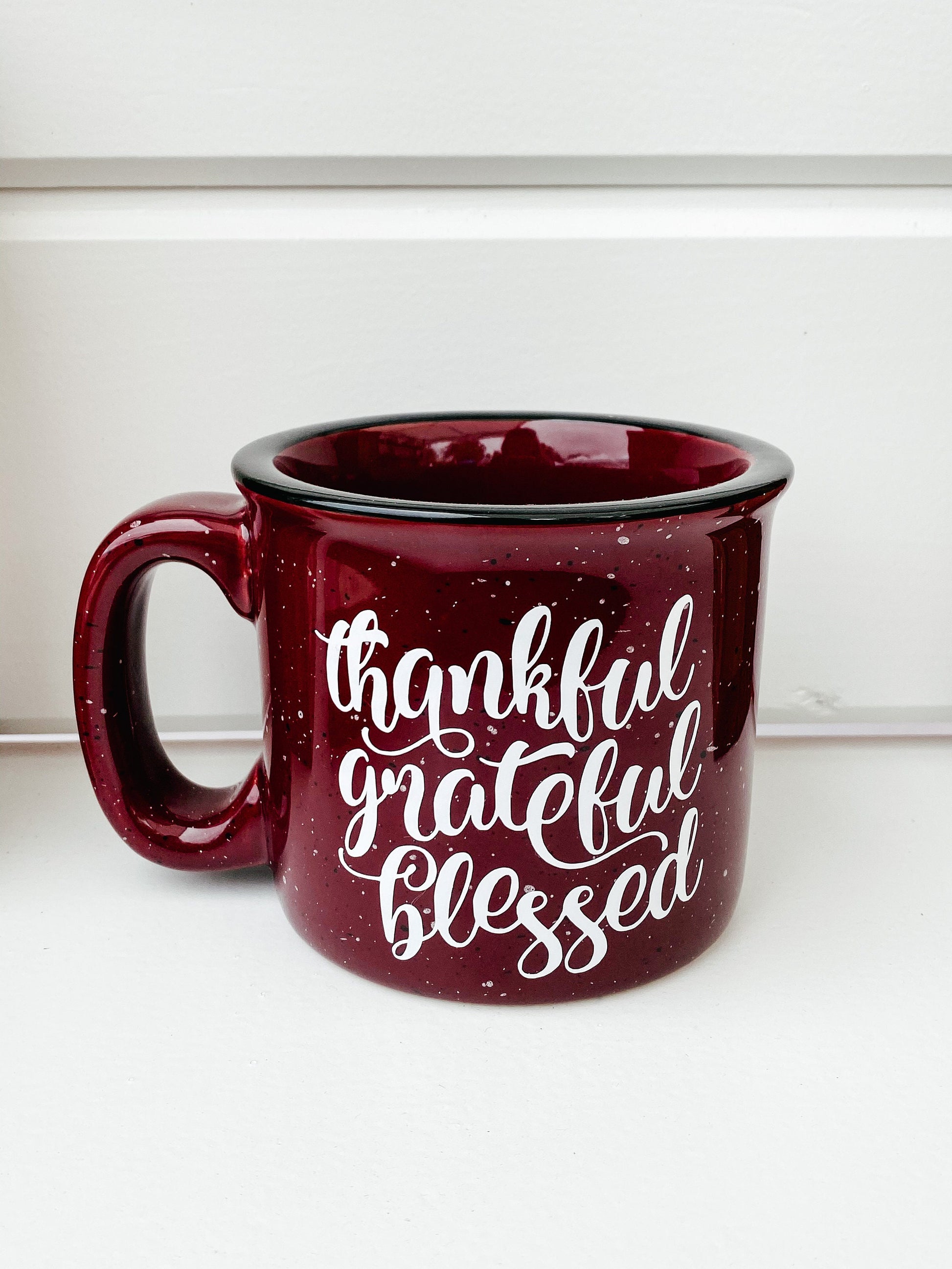 Blessed Man Ceramic Coffee Mug, 15 Ounces