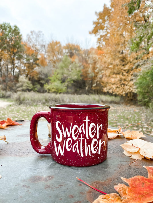 Sweater Weather Campfire Mug