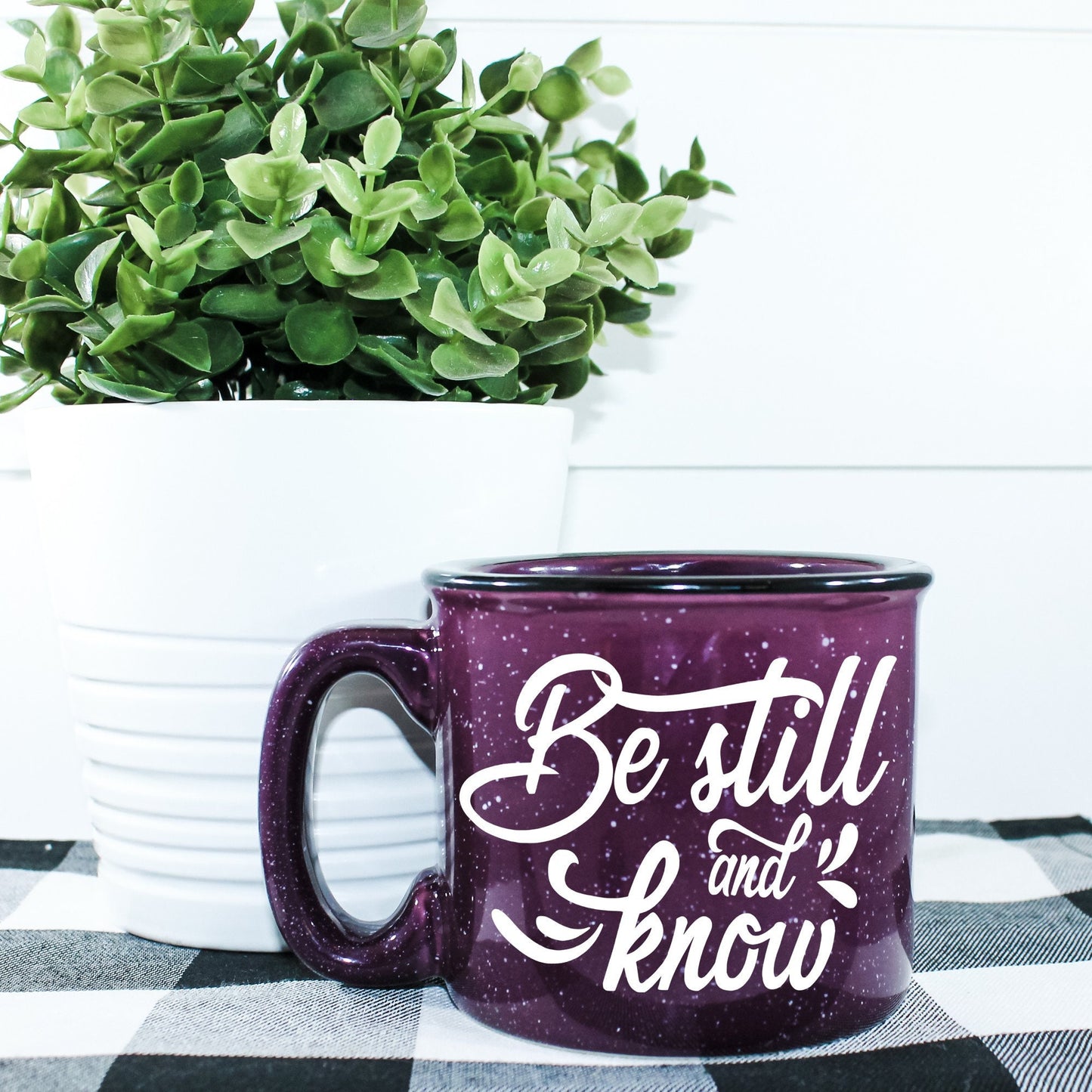 Be Still And Know Campfire Mug