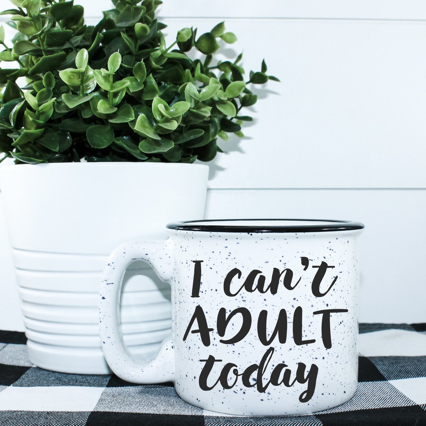 I Can't Adult Today Campfire Mug