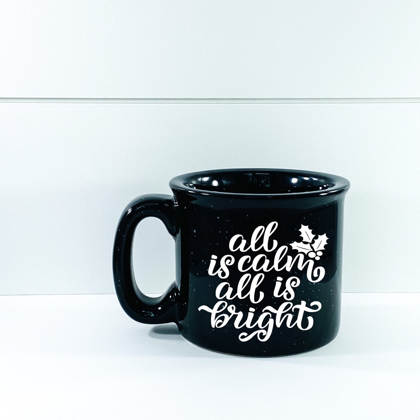 All Is Calm, All Is Bright Campfire Mug