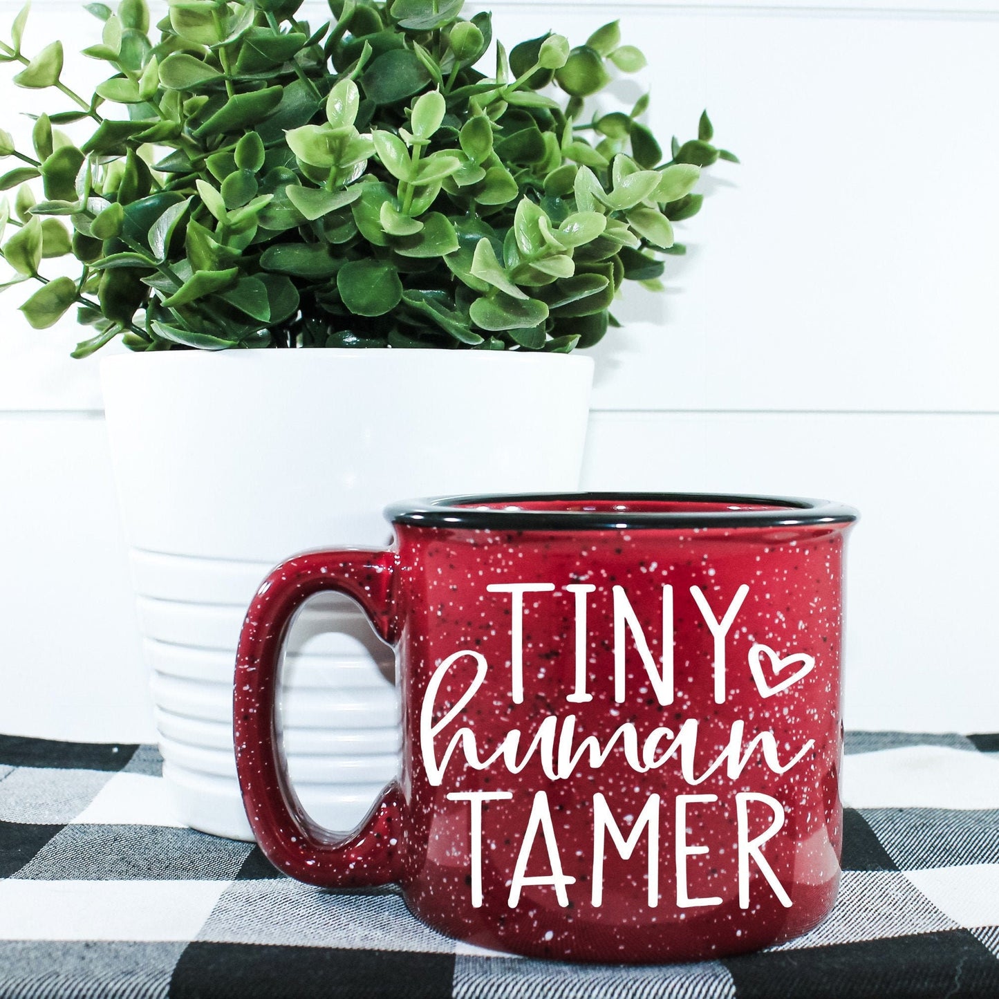 Tiny Human Tamer Campfire Mug