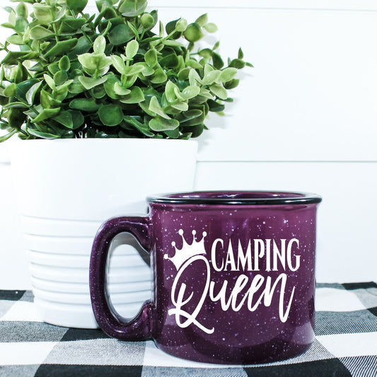 Camping Queen Campfire Mug