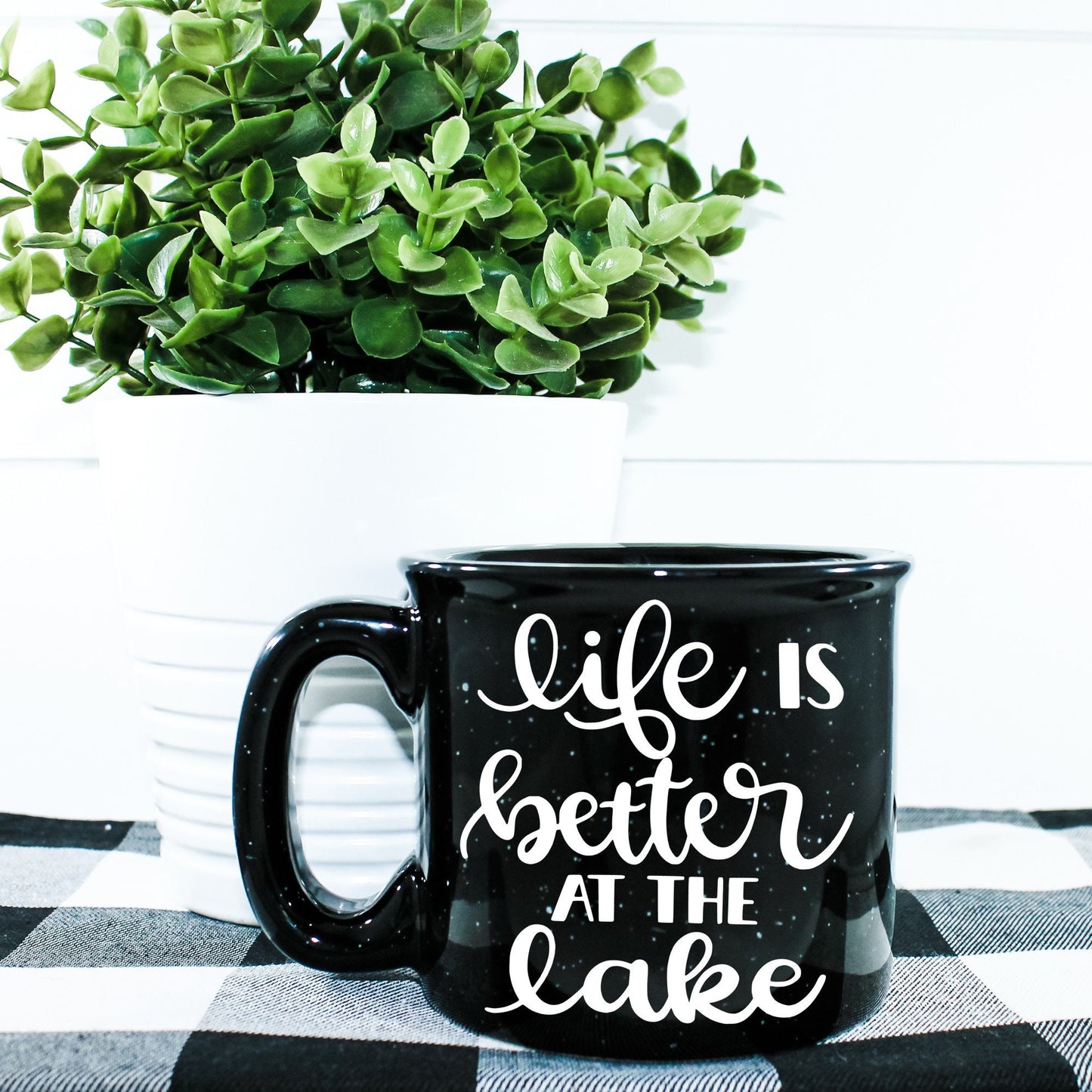 Life Is Better At The Lake Campfire Mug