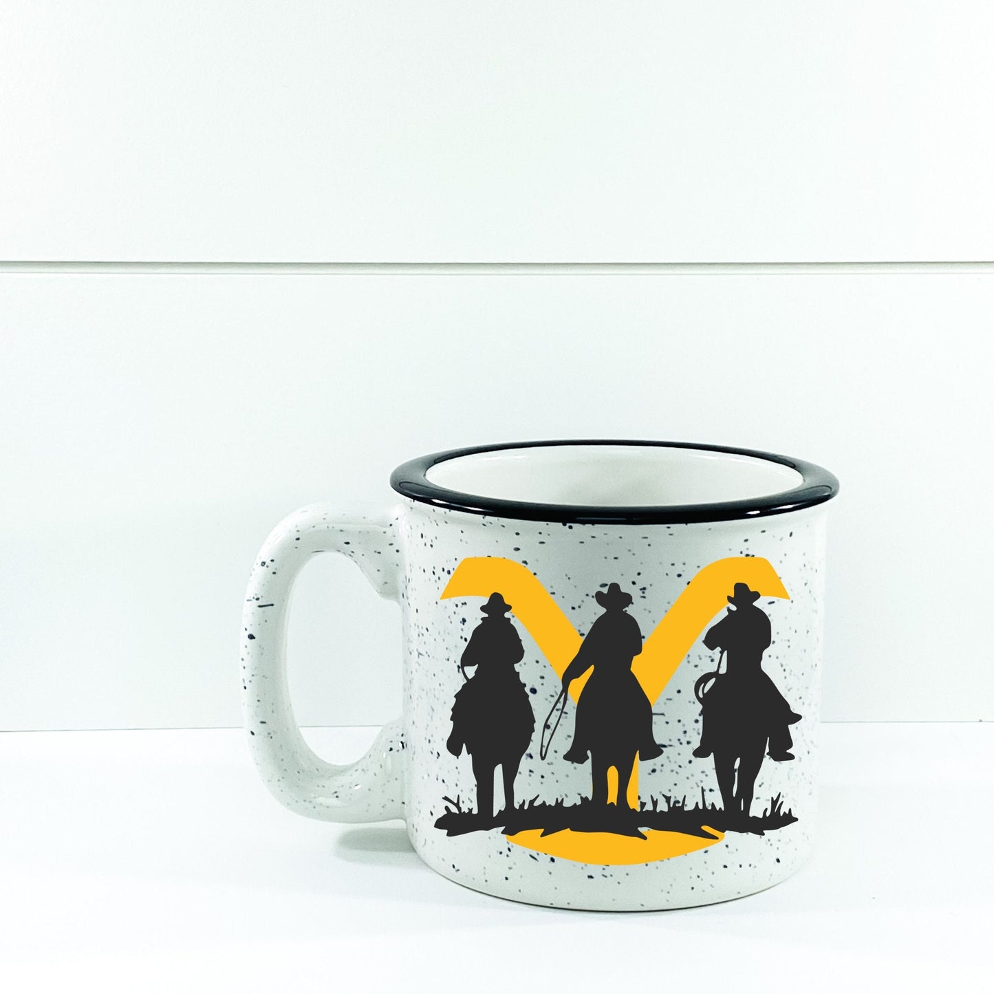 Yellowstone Ranch Cowboy Campfire Mug