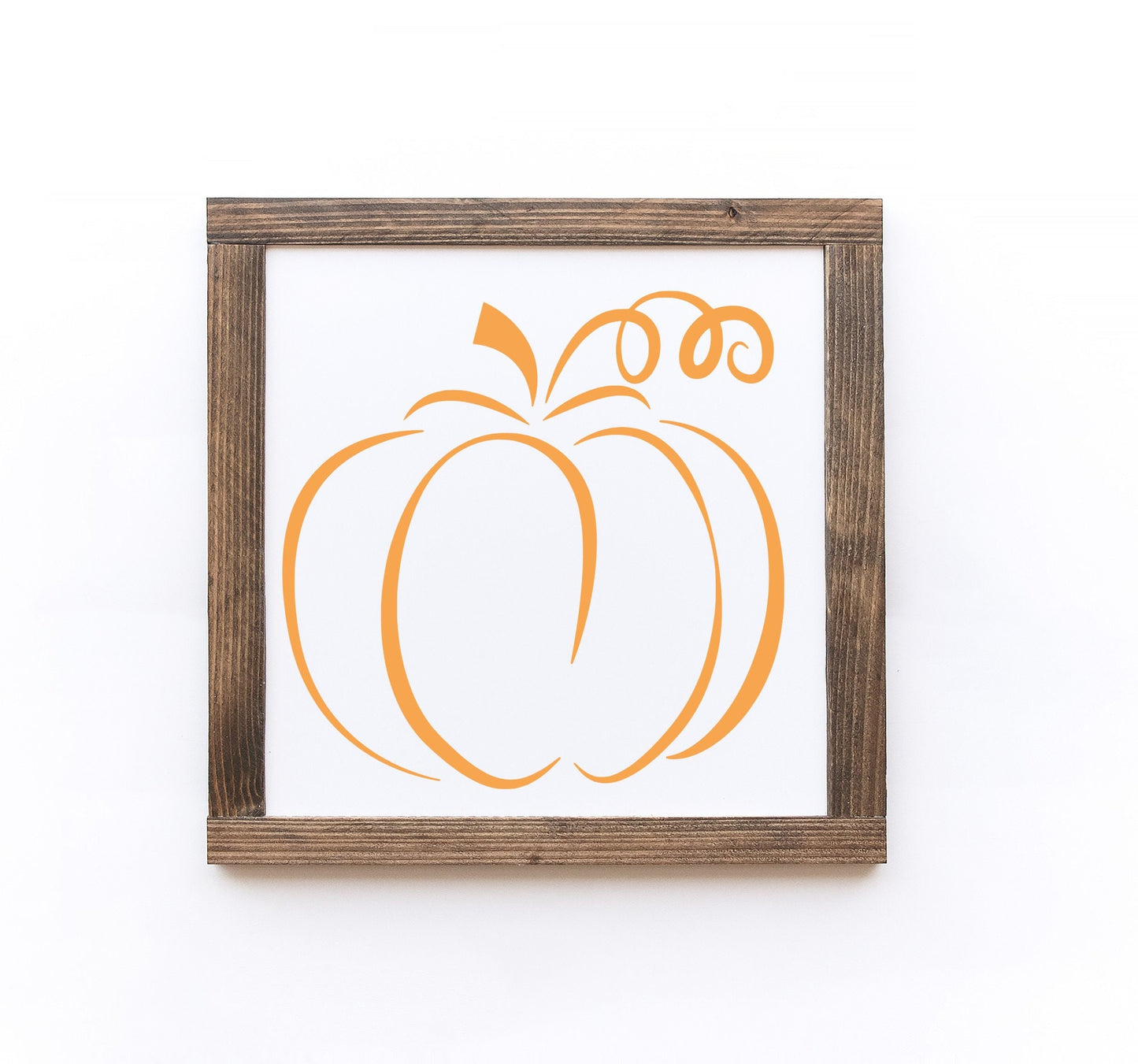 Pumpkin Wood Sign