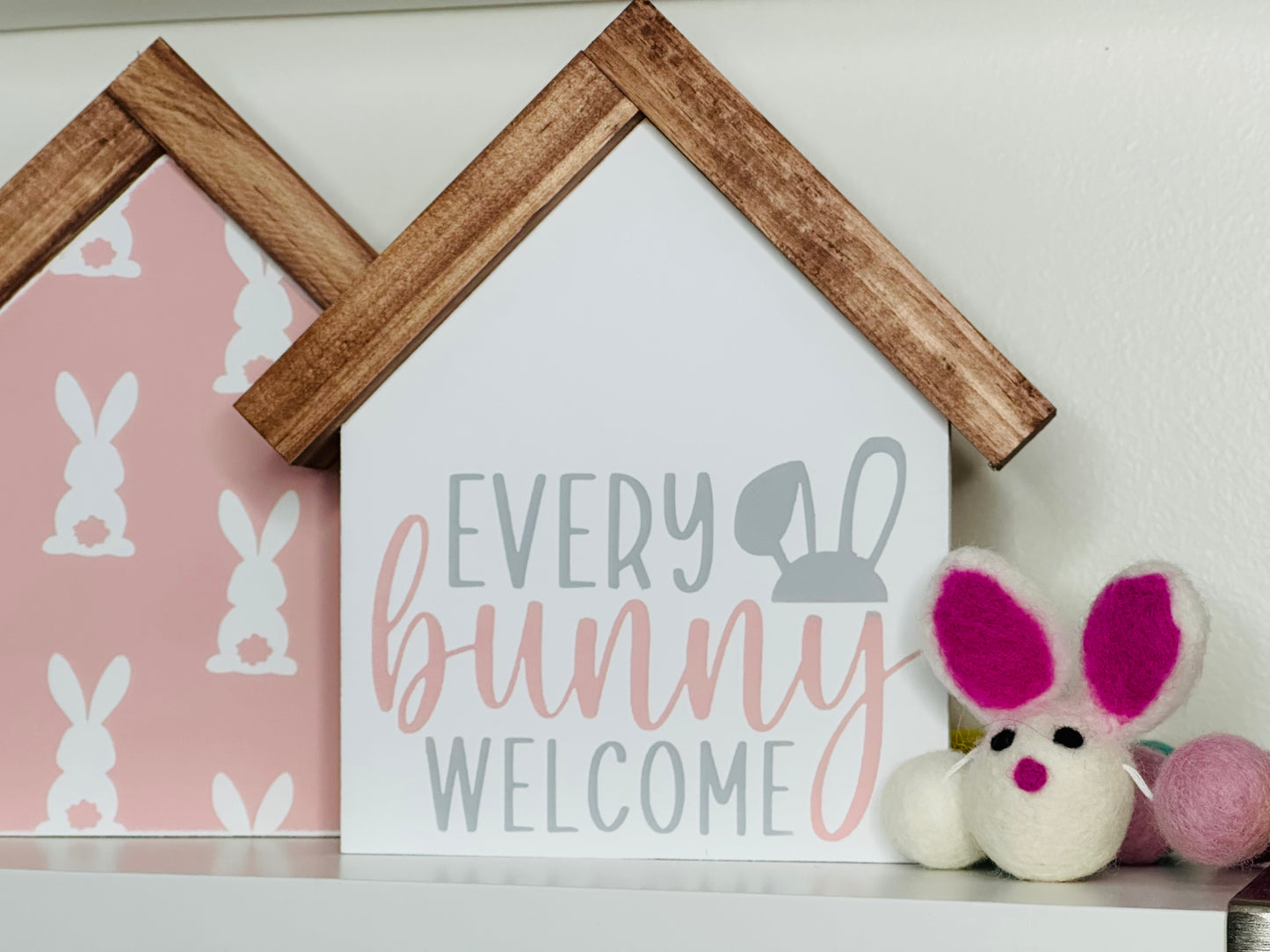 Every Bunny Welcome and Bunny Butt Mini Houses