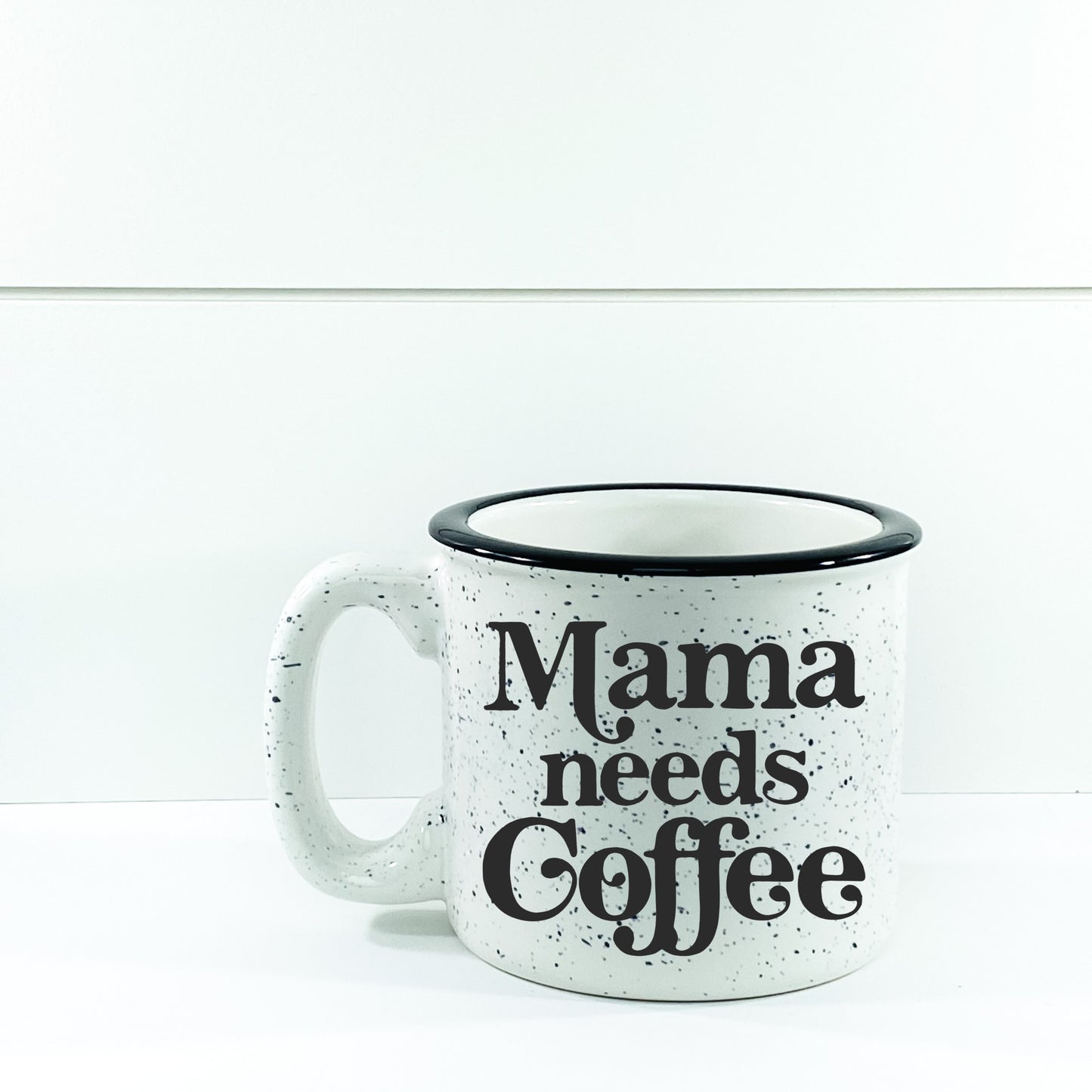 Mama Needs Coffee Campfire Mug