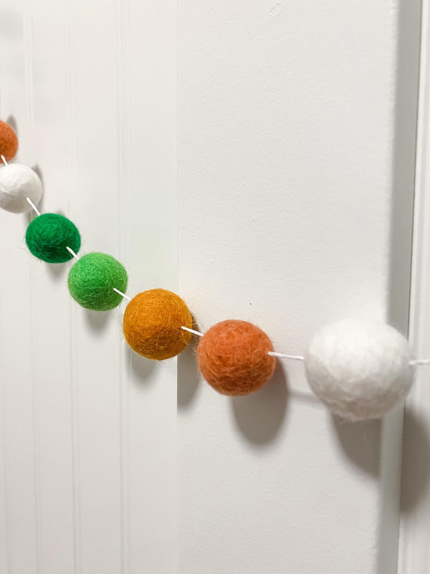 Pot o' Gold Felt Ball Garland